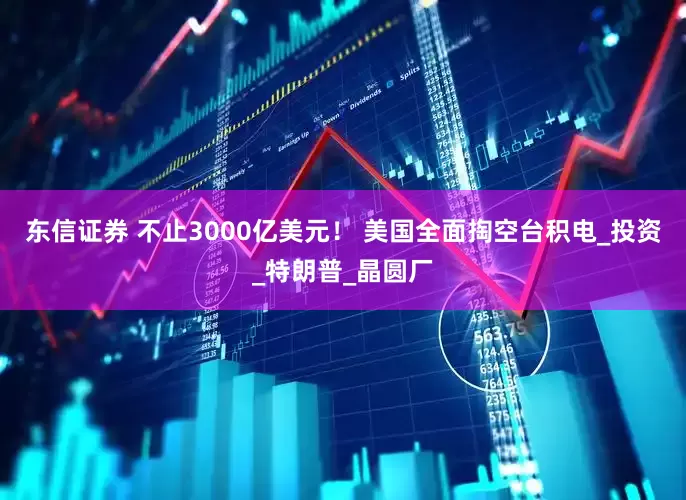 东信证券 不止3000亿美元！ 美国全面掏空台积电_投资_特朗普_晶圆厂